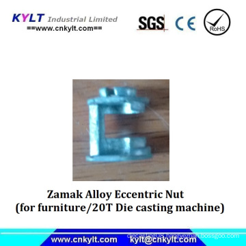 Zinc Metal Eccentric Nut for Office Desk